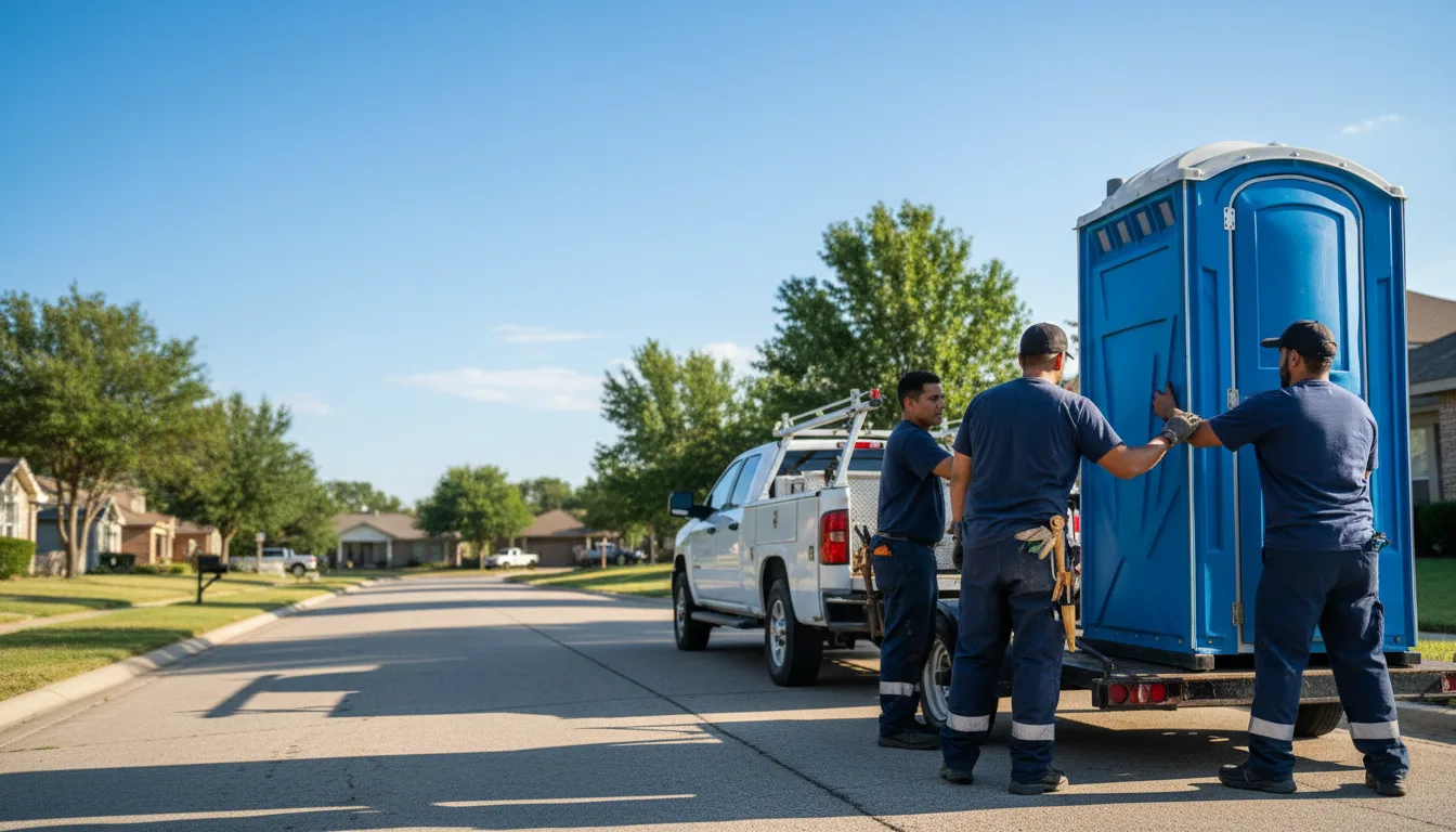 Portable Toilet Rental in Roe, AR near me